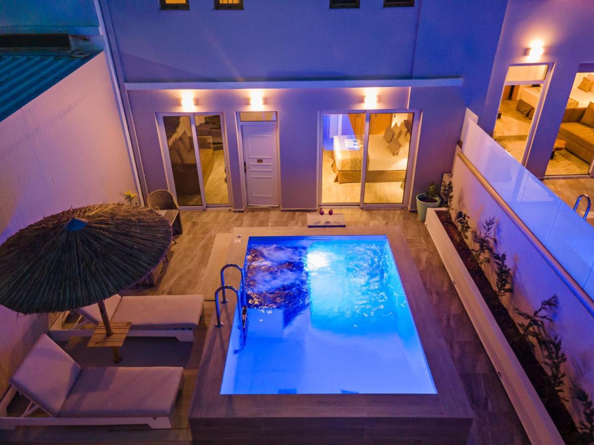 Delfina Boutique Hotel Paralia Kourna Exterior foto