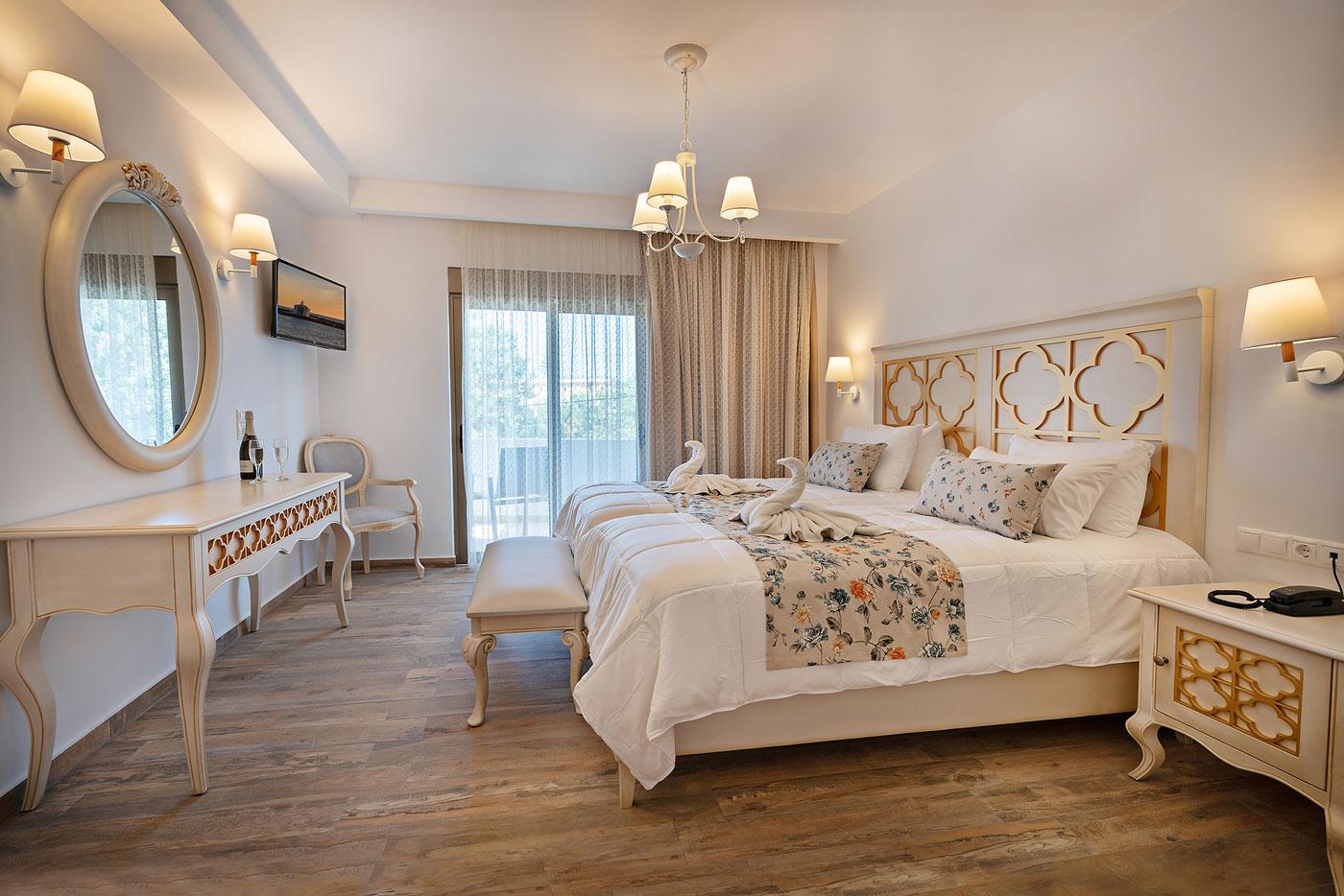 Delfina Boutique Hotel Paralia Kourna Exterior foto