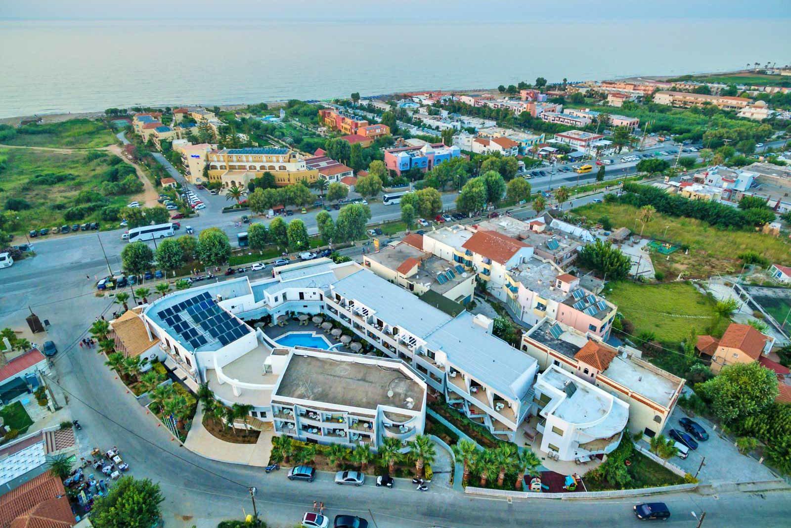 Delfina Boutique Hotel Paralia Kourna Exterior foto