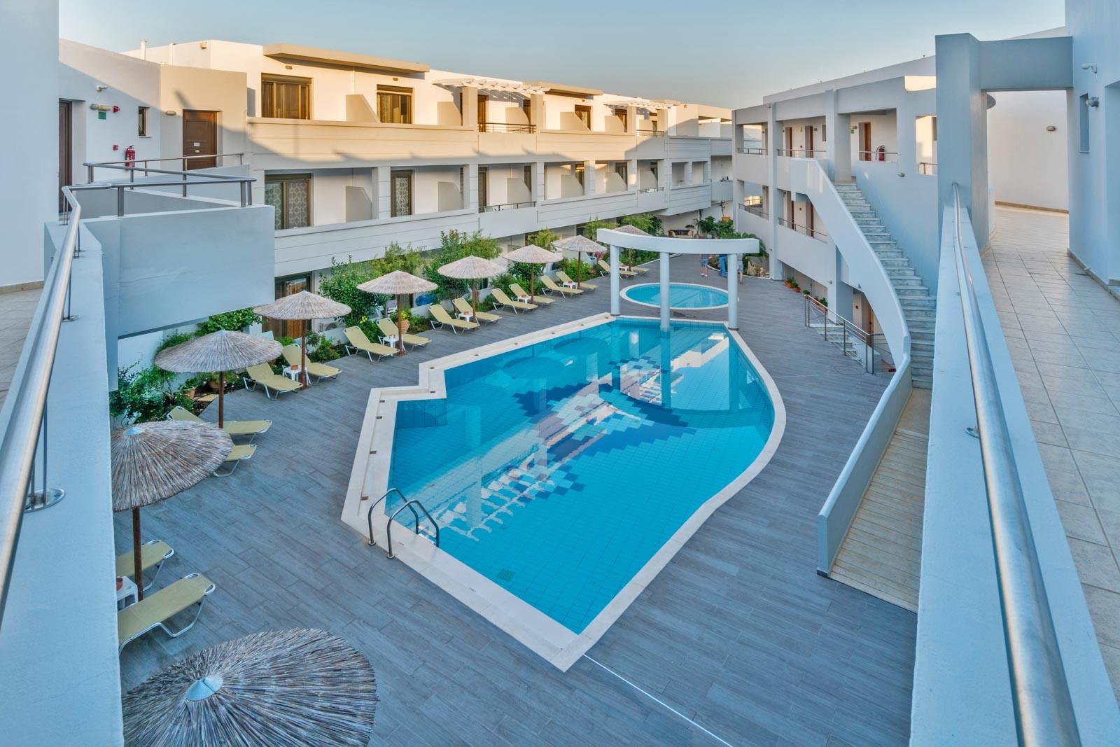 Delfina Boutique Hotel Paralia Kourna Exterior foto