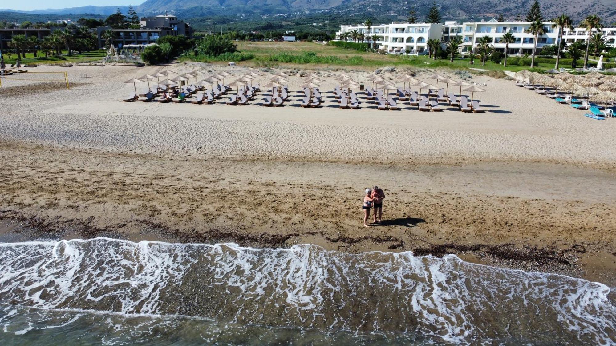 Delfina Boutique Hotel Paralia Kourna Exterior foto